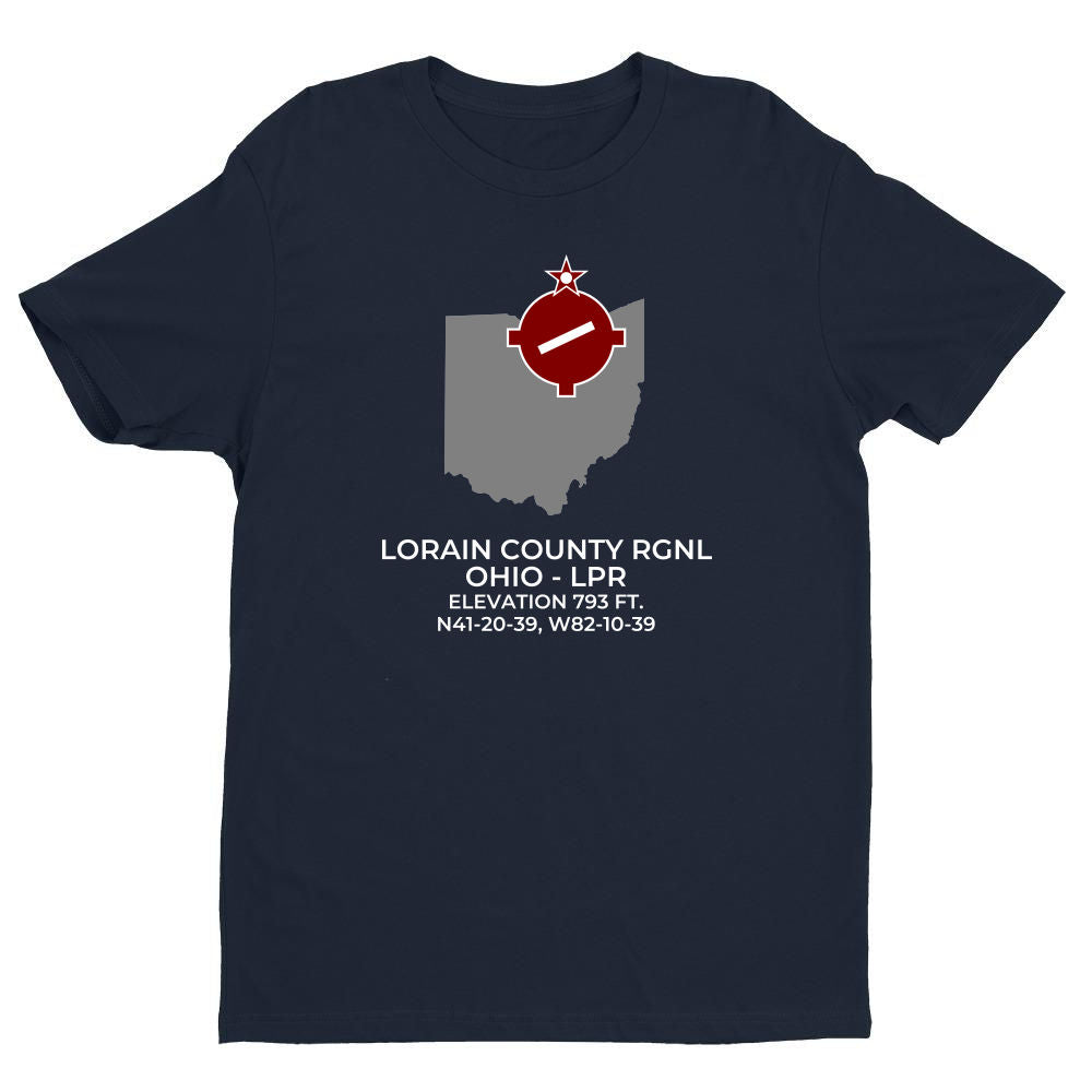LORAIN COUNTY RGNL near LORAIN/ELYRIA; OHIO (LPR; KLPR) T-Shirt