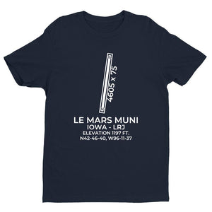 lrj le mars ia t shirt, Navy