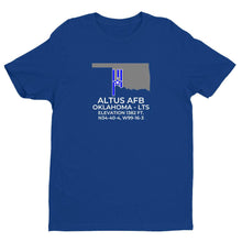 Load image into Gallery viewer, LTS facility map in ALTUS; OKLAHOMA, Royal Blue
