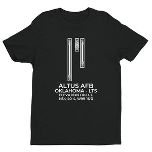 lts altus ok t shirt, Black