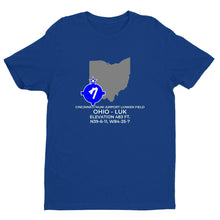 Load image into Gallery viewer, LUK facility map in CINCINNATI; OHIO, Royal Blue