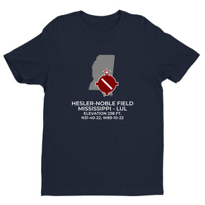 HESLER-NOBLE FIELD near LAUREL; MISSISSIPPI (LUL; KLUL) T-Shirt