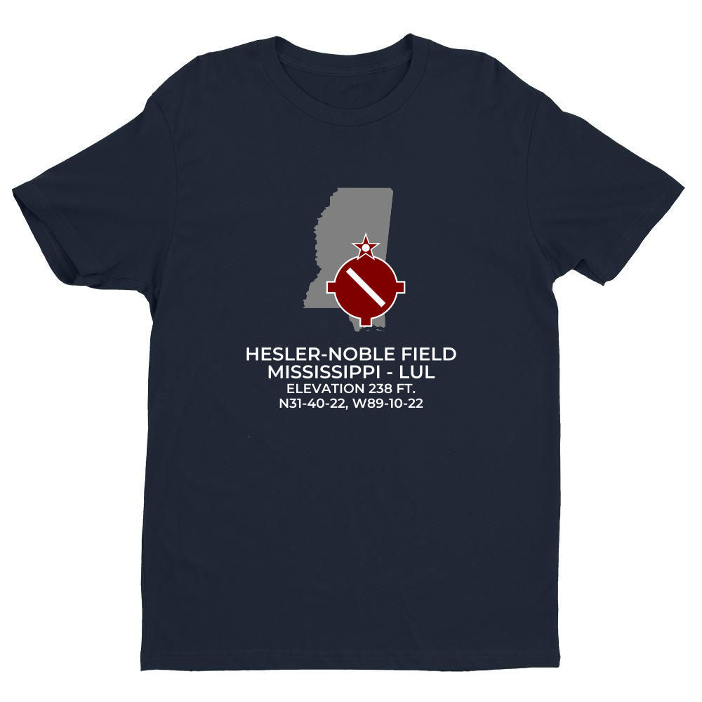 HESLER-NOBLE FIELD near LAUREL; MISSISSIPPI (LUL; KLUL) T-Shirt