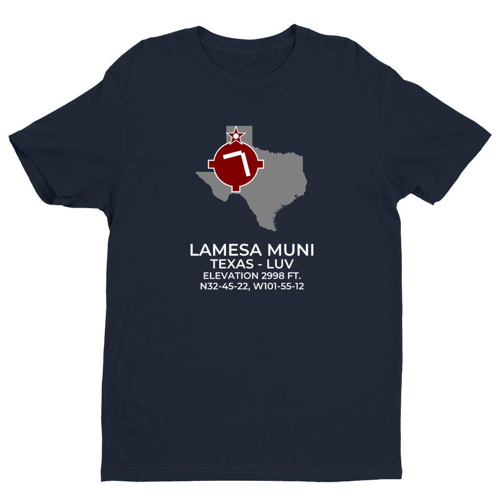 LUV facility map in LAMESA; TEXAS, Navy