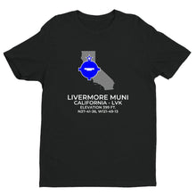 Load image into Gallery viewer, LVK facility map in LIVERMORE; CALIFORNIA, Black