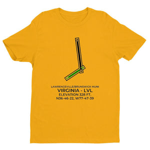 lvl lawrenceville va t shirt, Yellow