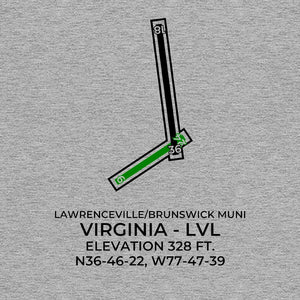 lvl lawrenceville va t shirt, Gray