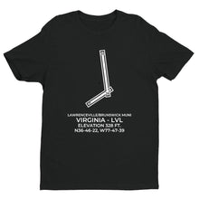 Load image into Gallery viewer, lvl lawrenceville va t shirt, Black