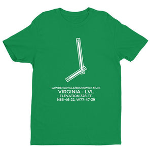 lvl lawrenceville va t shirt, Green