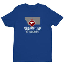 Load image into Gallery viewer, LVM facility map in LIVINGSTON; MONTANA, Royal Blue