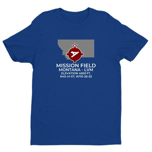 LVM facility map in LIVINGSTON; MONTANA, Royal Blue
