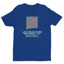 Load image into Gallery viewer, LVS facility map in LAS VEGAS; NEW MEXICO, Royal Blue
