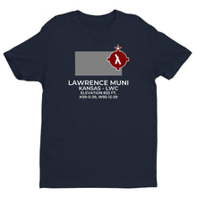 Load image into Gallery viewer, LWC facility map in LAWRENCE; KANSAS, Navy