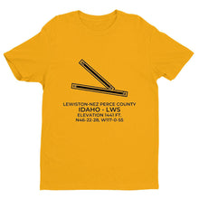 Load image into Gallery viewer, lws lewiston id t shirt, Yellow