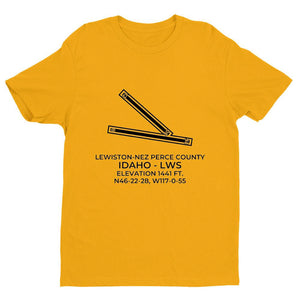 lws lewiston id t shirt, Yellow