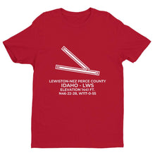 Load image into Gallery viewer, lws lewiston id t shirt, Red