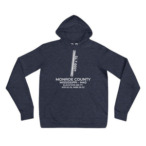 M40 facility map in ABERDEEN/AMORY; MISSISSIPPI Hoodie