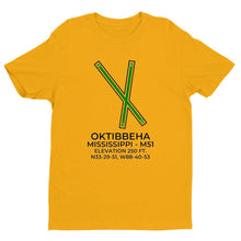 Load image into Gallery viewer, m51 starkville ms t shirt, Yellow