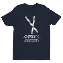 Load image into Gallery viewer, m51 starkville ms t shirt, Navy