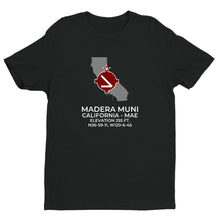 Load image into Gallery viewer, MAE facility map in MADERA; CALIFORNIA, Black