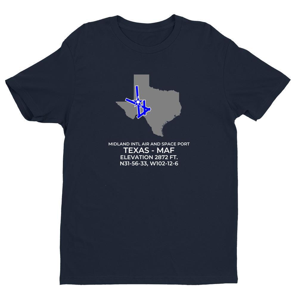 MAF facility map in MIDLAND; TEXAS, Navy