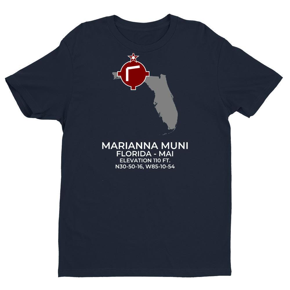 MAI facility map in MARIANNA; FLORIDA, Navy