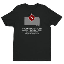 Load image into Gallery viewer, MBG facility map in MOBRIDGE; SOUTH DAKOTA, Black