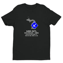 Load image into Gallery viewer, MBS facility map in SAGINAW; MICHIGAN, Black