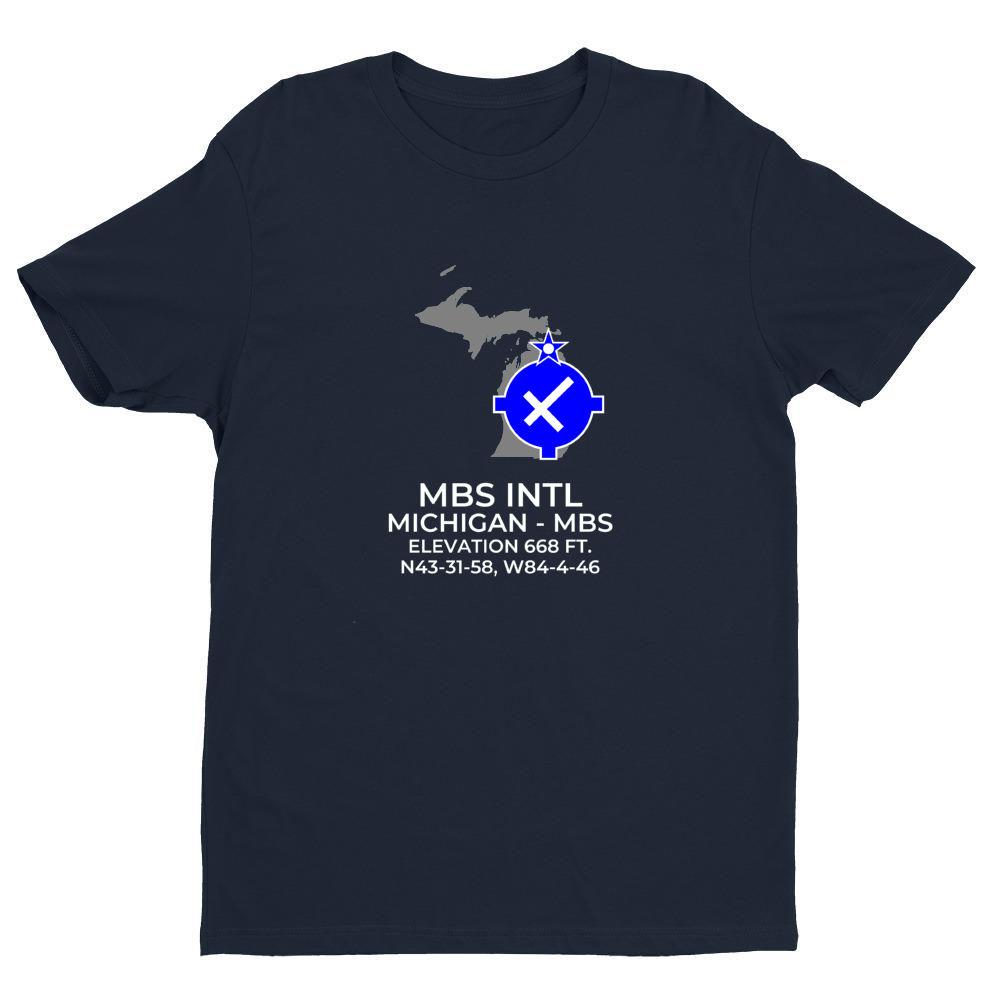 MBS facility map in SAGINAW; MICHIGAN, Navy