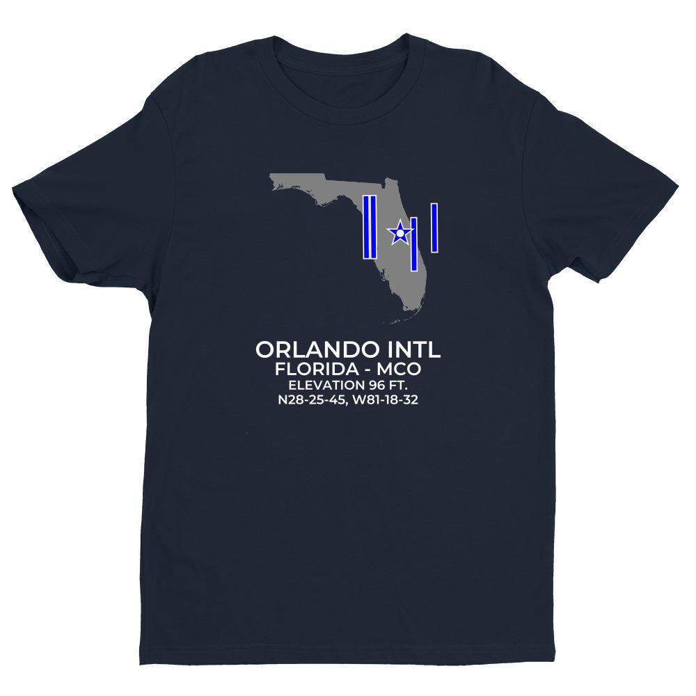MCO facility map in ORLANDO; FLORIDA, Navy