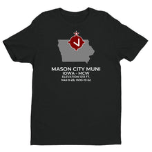 Load image into Gallery viewer, MCW facility map in MASON CITY; IOWA, Black