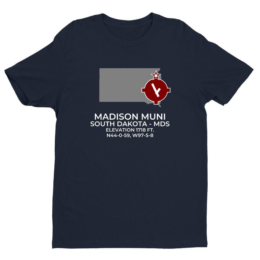 MDS facility map in MADISON; SOUTH DAKOTA, Navy