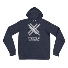 Load image into Gallery viewer, MDW facility map in CHICAGO; ILLINOIS Hoodie