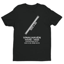 Load image into Gallery viewer, me55 vinalhaven me t shirt, Black