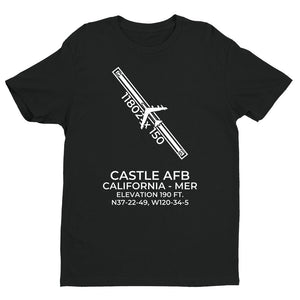 B-52D at CASTLE AFB (MER; KMER) near ATWATER; CALIFORNIA (CA) T-Shirt