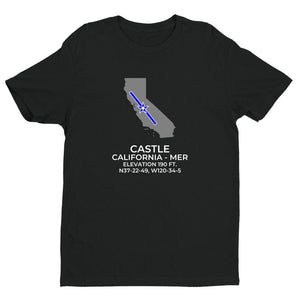 MER facility map in ATWATER; CALIFORNIA, Black
