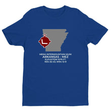 Load image into Gallery viewer, MEZ facility map in MENA; ARKANSAS, Royal Blue