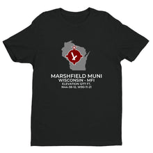 Load image into Gallery viewer, MFI facility map in MARSHFIELD; WISCONSIN, Black
