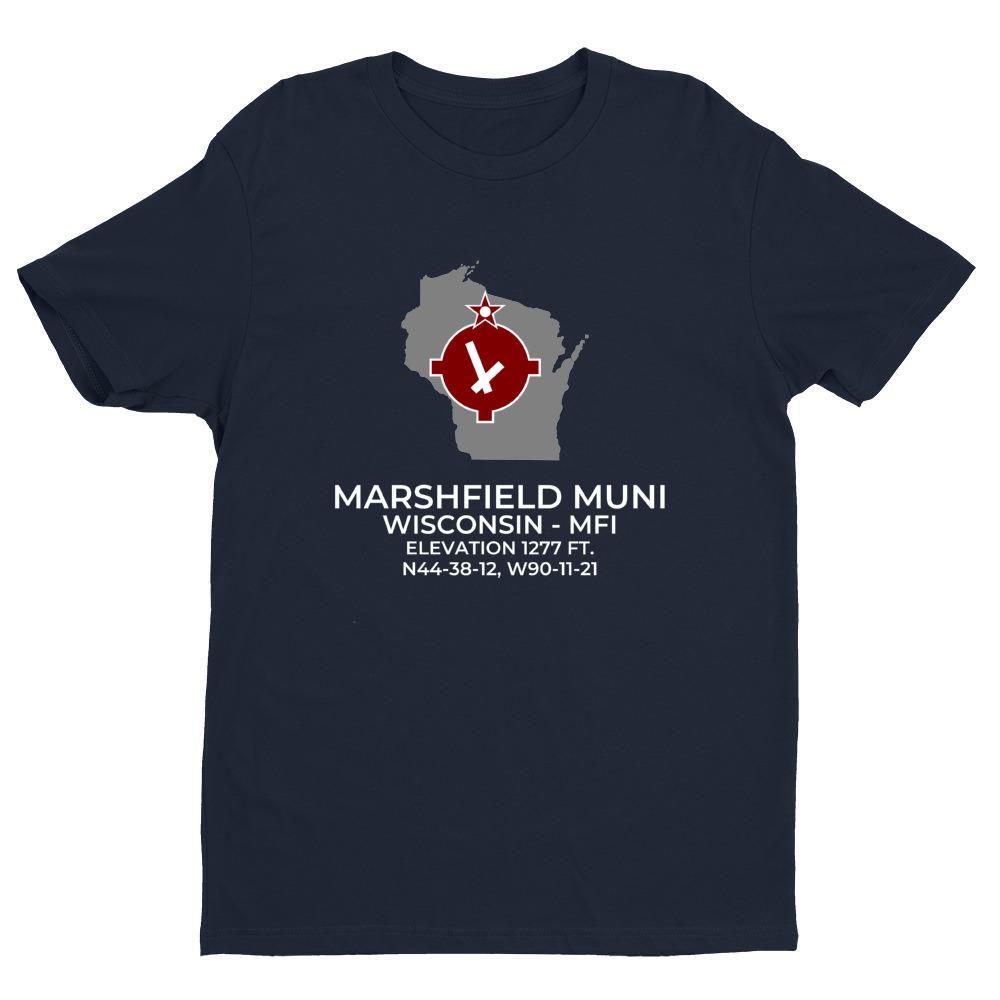 MFI facility map in MARSHFIELD; WISCONSIN, Navy