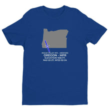 Load image into Gallery viewer, MFR facility map in MEDFORD; OREGON, Royal Blue