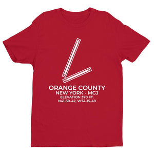 mgj montgomery ny t shirt, Red