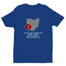 Load image into Gallery viewer, DAYTON-WRIGHT BROTHERS outside DAYTON; OHIO (MGY; KMGY) T-Shirt