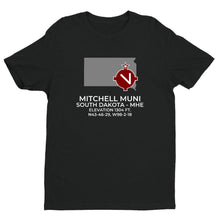 Load image into Gallery viewer, MHE facility map in MITCHELL; SOUTH DAKOTA, Black