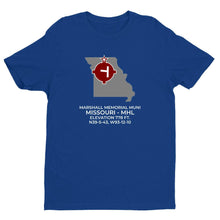 Load image into Gallery viewer, MHL facility map in MARSHALL; MISSOURI, Royal Blue