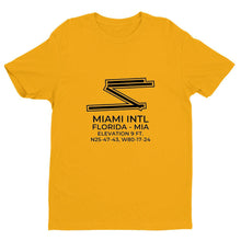 Load image into Gallery viewer, mia miami fl t shirt, Yellow