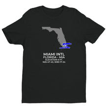 Load image into Gallery viewer, MIA facility map in MIAMI; FLORIDA, Black