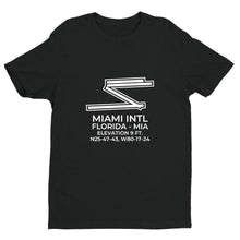 Load image into Gallery viewer, mia miami fl t shirt, Black