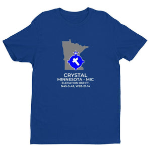 MIC facility map in MINNEAPOLIS; MINNESOTA, Royal Blue
