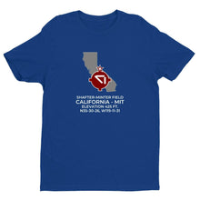 Load image into Gallery viewer, MIT facility map in SHAFTER; CALIFORNIA, Royal Blue