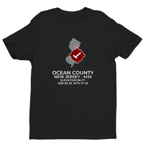 MJX facility map in TOMS RIVER; NEW JERSEY, Black